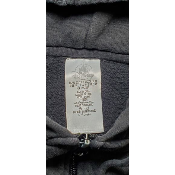 Disneyland Resort Sz XS Mickey Mouse Zip Up Hoodie Women Mickey Ca18-5 - Picture 4 of 6